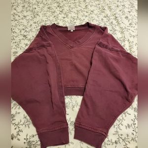 Crop top and sneakers